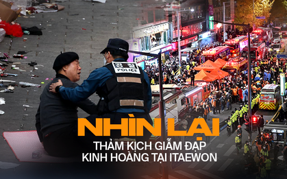 Nhìn lại thảm kịch giẫm đạp tồi tệ nhất lịch sử Hàn Quốc: 159 người thiệt mạng, cảnh tượng bao trùm con phố Itaewon gây ám ảnh