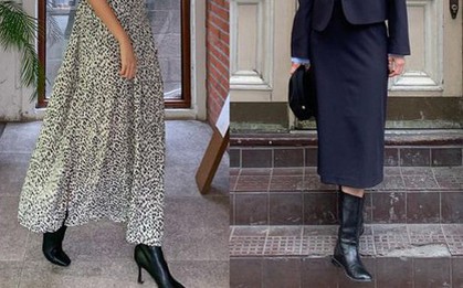 5 kiểu phối đồ với giày boots giúp sành điệu, tôn dáng