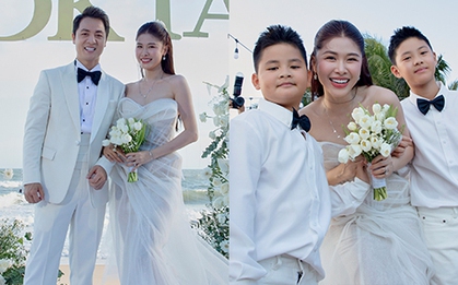 Đăng Khôi - Thủy Anh "cưới lần nữa": Nhan sắc "cô dâu" gây chú ý, Quốc Cơ - Cường Seven và dàn sao đổ bộ