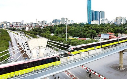 Thông tin thời gian vận hành đoạn trên cao Metro Nhổn - ga Hà Nội
