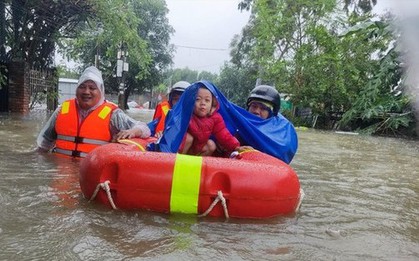 Miền Trung mưa lớn bất thường dù đang ảnh hưởng của El Nino
