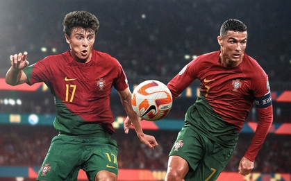 Cristiano Ronaldo - Joao Neves và những cặp cầu thủ "chú - cháu" ở cấp độ ĐTQG