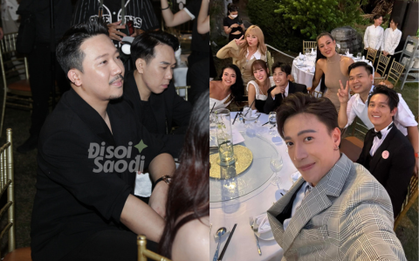 Đám cưới Phương Lan: Trấn Thành - Lan Ngọc và dàn sao đổ bộ, 1 cặp Vbiz lộ liễu giữa nghi vấn hẹn hò?