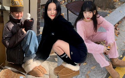 Loạt giày béo tròn của UGG vẫn hot không tưởng: Từ Á sang Âu, đi đâu cũng thấy!
