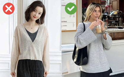 4 lỗi diện áo len kém sang vào mùa lạnh