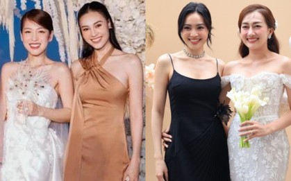 Ninh Dương Lan Ngọc lên đồ đi ăn cưới: Mặc đúng dresscode, xinh đẹp nhưng không bao giờ lấn lướt cô dâu