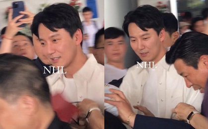 Tài tử The Shameless đổ bộ Tân Sơn Nhất, visual U45 có "chấp" được cam thường?