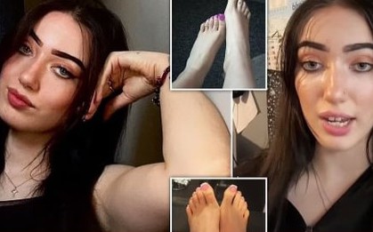 Cô gái kiếm bộn tiền nhờ chụp ảnh bàn chân 30 phút mỗi ngày