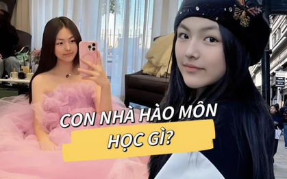 Lịch học hàng ngày của đứa trẻ nhà hào môn gây choáng: Sinh ra trên núi tiền thì phải tu dưỡng cho xứng đáng