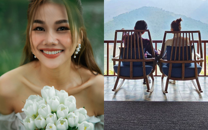 Thanh Hằng khoe ảnh nghỉ dưỡng cùng chồng nhạc trưởng, để lộ chi tiết là "nóc nhà" quyền lực