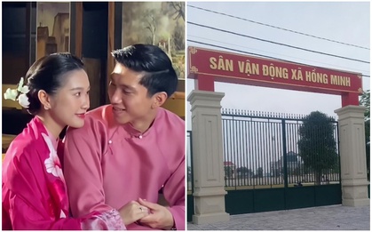 Cận cảnh địa điểm làm đám cưới của Văn Hậu ở Thái Bình, có 1 điểm chung với dàn cầu thủ nổi tiếng