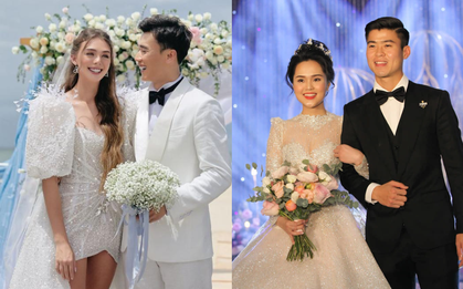 Cầu thủ Việt và những đám cưới cực "xịn": Người tốn tiền tỷ, người chỉ có vài vị khách!