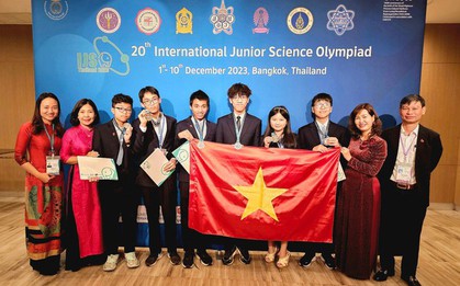 6 học sinh Hà Nội giành huy chương Olympic Khoa học trẻ quốc tế