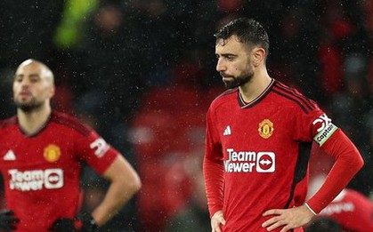 Bruno Fernandes bị treo giò vô duyên, lỡ đại chiến với Liverpool