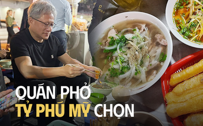 Hàng phở ngồi mâm giữa phố cổ có gì mà được tỷ phú Mỹ - người giàu thứ 34 thế giới đích thân ghé ăn?