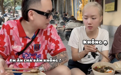 Fan bất ngờ "đào" lại clip Phương Ly - Andree cùng đi ăn bún chả, lại còn làm "tiểu phẩm" vô cùng hài hước