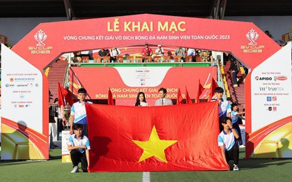 Khai mạc Giải vô địch bóng đá nam sinh viên toàn SV CUP 2023