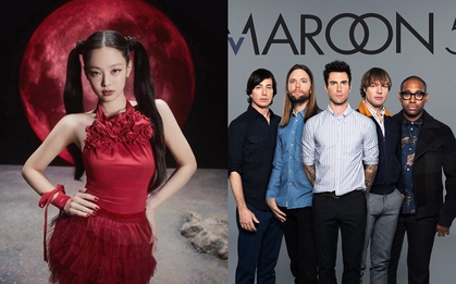 Maroon 5 mở hit của Jennie (BLACKPINK) để mở đầu set diễn tại Phú Quốc