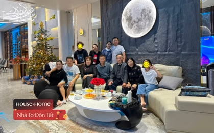 Shark Bình khoe ảnh gia đình, hé lộ không gian bên trong biệt thự được Phương Oanh chăm chút trang hoàng