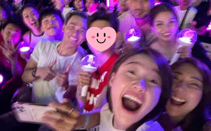 Đi concert ủng hộ Trấn Thành, Uyển Ân tự khui hint hẹn hò