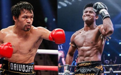 Manny Pacquiao trở lại võ đài, chốt ngày tỉ thí với "thánh muay" Buakaw