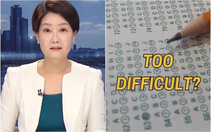 Câu hỏi tiếng Anh thi ĐH Hàn Quốc khó đến mức gây tranh cãi: Người bản xứ cũng chưa chắc làm được