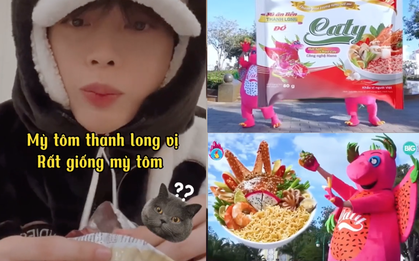 Hanbin (TEMPEST) review mì tôm thanh long khiến fan thích thú: "Lần đầu tiên, idol Hàn Quốc có mì thanh long"