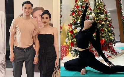 Vợ Hồ Tấn Tài khoe vóc dáng thon gọn sau sinh thì ra là tập môn thể thao này