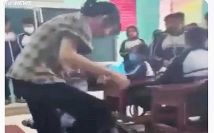 Nữ sinh lớp 10 bị đánh hội đồng, bạn học đứng cổ vũ và quay clip