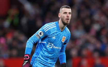 Thủ môn De Gea sắp đạt cột mốc chưa từng có trong lịch sử Ngoại hạng Anh