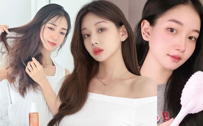 Nàng công sở học 5 chiêu chăm sóc tóc của phụ nữ Hàn để tóc bồng bềnh, suôn mượt