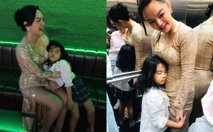 Phạm Quỳnh Anh đưa con đi diễn và cái kết bất ngờ