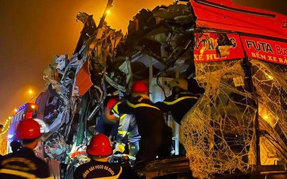 Xe khách Phương Trang tông vào ô tô tải khiến 3 người chết: Tài xế khai thiếu quan sát khi lái xe