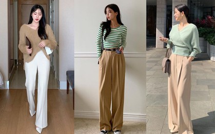 4 kiểu quần công sở giúp "ăn gian" tuổi