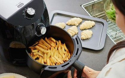 Cách đơn giản làm sạch nồi chiên không dầu