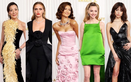 Thảm đỏ khủng nhất hôm nay: Cara Delevingne lột xác như bà hoàng vẫn lép vế vì Zendaya, Dương Tử Quỳnh dẫn đầu dàn sao mặc độc lạ