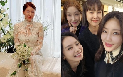 Đám cưới gây sốt xứ Hàn: Nhóm nhạc nữ huyền thoại Kpop hội ngộ, nhan sắc mỹ nhân Cười Lên Dong Hae thành tâm điểm