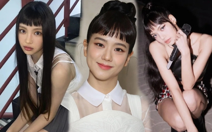 Tóc mái ''kén mặt'' xâm chiếm Kbiz: Lisa - Jisoo 2 vẻ đối lập, Seulgi - Hyein vẫn xinh mới đỉnh
