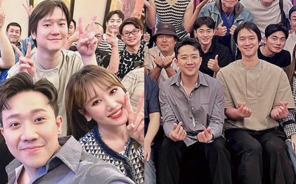 Bức ảnh hot nhất hôm nay: Trấn Thành gặp gỡ tài tử Go Kyung Pyo, còn hứa hẹn "bắt tay" làm bom tấn!