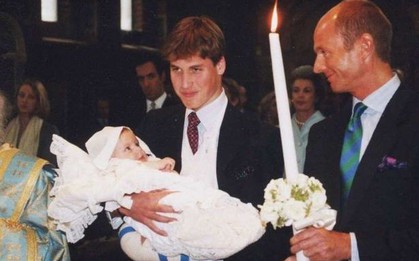 Hình ảnh William làm cha từ năm 16 tuổi