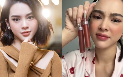 Quỳnh Lương tiếp tục quay vào ô mất lượt với son nội địa Trung, lần này không chỉ khô môi mà còn “toét mỏ”
