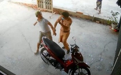 Người đàn ông say rượu đánh CSGT vì bị từ chối đi giải quyết vụ đánh nhau