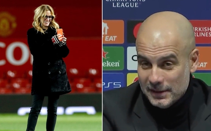 HLV Pep Guardiola thừa nhận là "kẻ thất bại" vì bị nữ minh tinh Julia Roberts ngó lơ