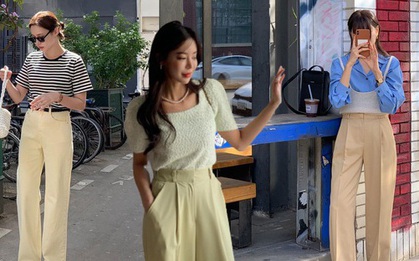 Vì sao nên sắm quần màu be cho tủ đồ mùa hè?