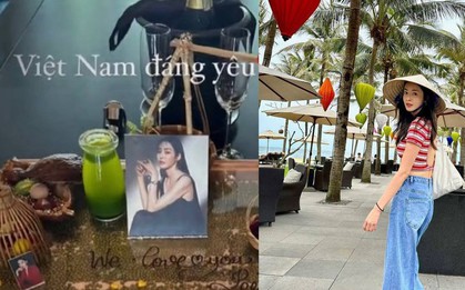 Ngất ngây trước hình ảnh Lee Da Hee đội nón lá check-in Hội An, cứ sơ hở là nói tiếng Việt