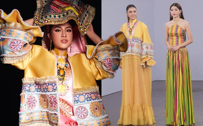 Á hậu Thủy Tiên lên tiếng khi lại bị chê mặc đồ như bao bố trong chương trình Hoa hậu