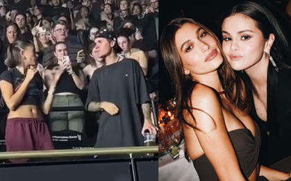 Bà xã Justin Bieber rủ chồng "cà khịa" tình cũ dù đã hòa giải với Selena Gomez?