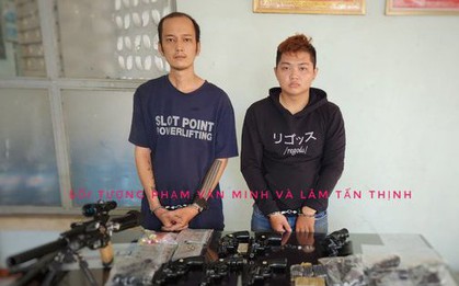 Triệt phá đường dây chế tạo, mua bán súng quy mô lớn ở Bình Dương và TP.HCM