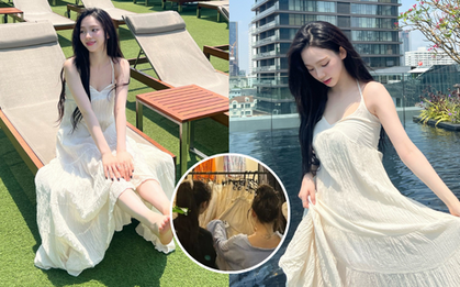 "Thánh sold out" gọi tên Karina (aespa): diện váy mua ở chợ đêm Thái Lan liền giúp shop bán sạch, ai muốn "đu theo" phải chờ thêm 10 ngày