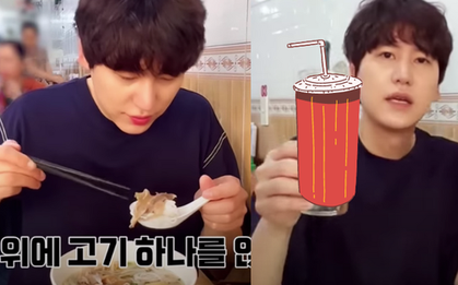 Thành viên Super Junior tiết lộ khẩu vị đặc biệt khi ăn phở tại Việt Nam và không thể ăn một thứ quan trọng